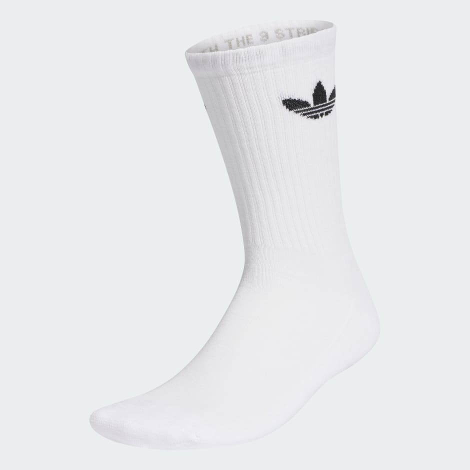 TREFOIL CREW SOCK CUSHION 1 PAIR