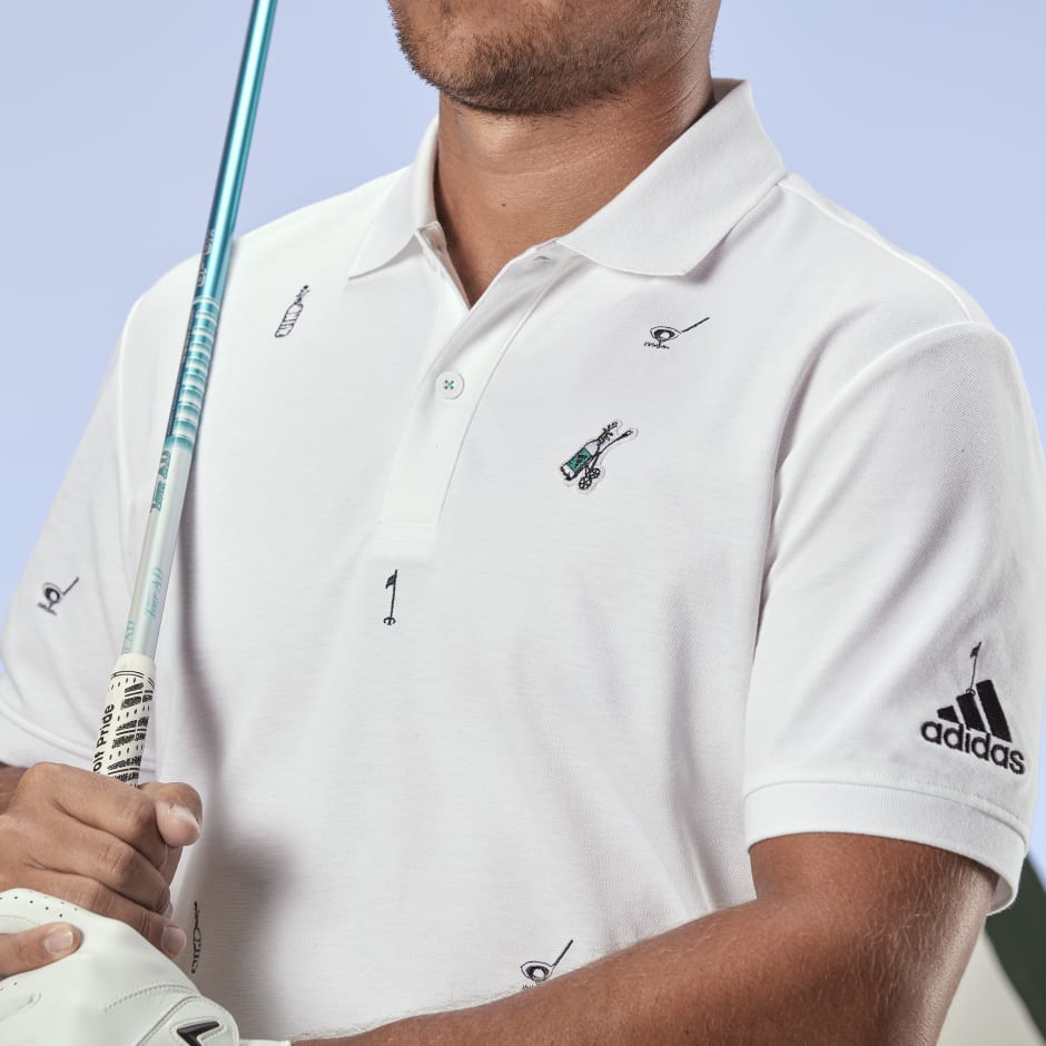 AEROREADY Play Green Graphic Polo Shirt