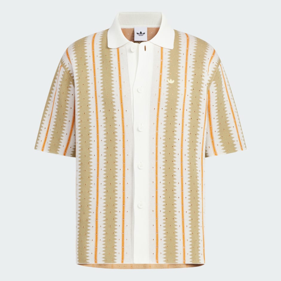【adidas】RESORT CROCHET TEE Tシャツ Resort Crochet Tee - White | adidas Hong Kong