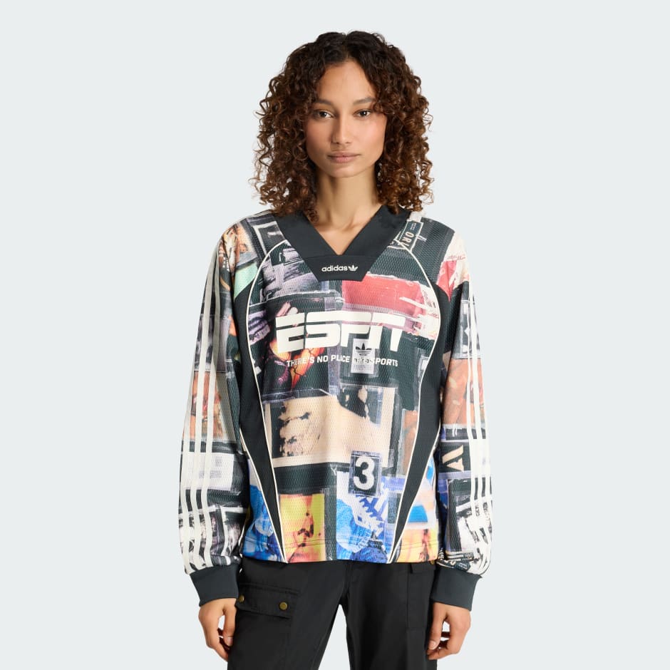 MESH GFX JERSEY LS Sweatshirt