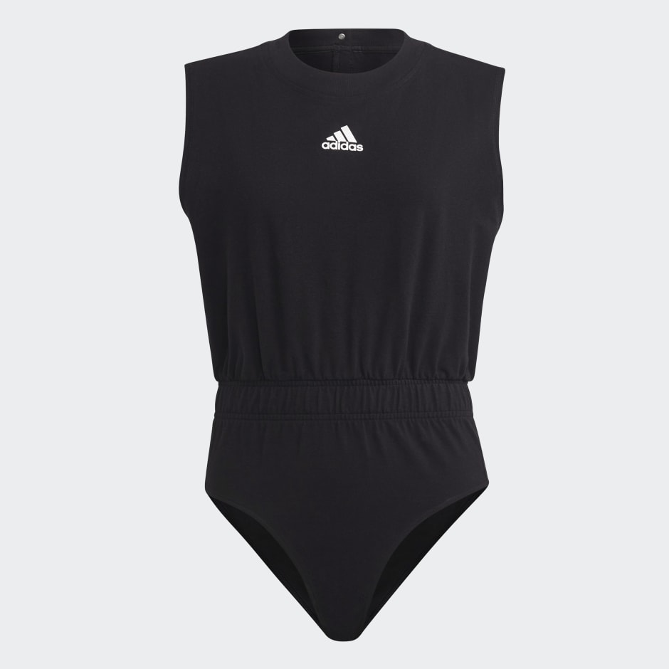 Black and white adidas 2024 bodysuit