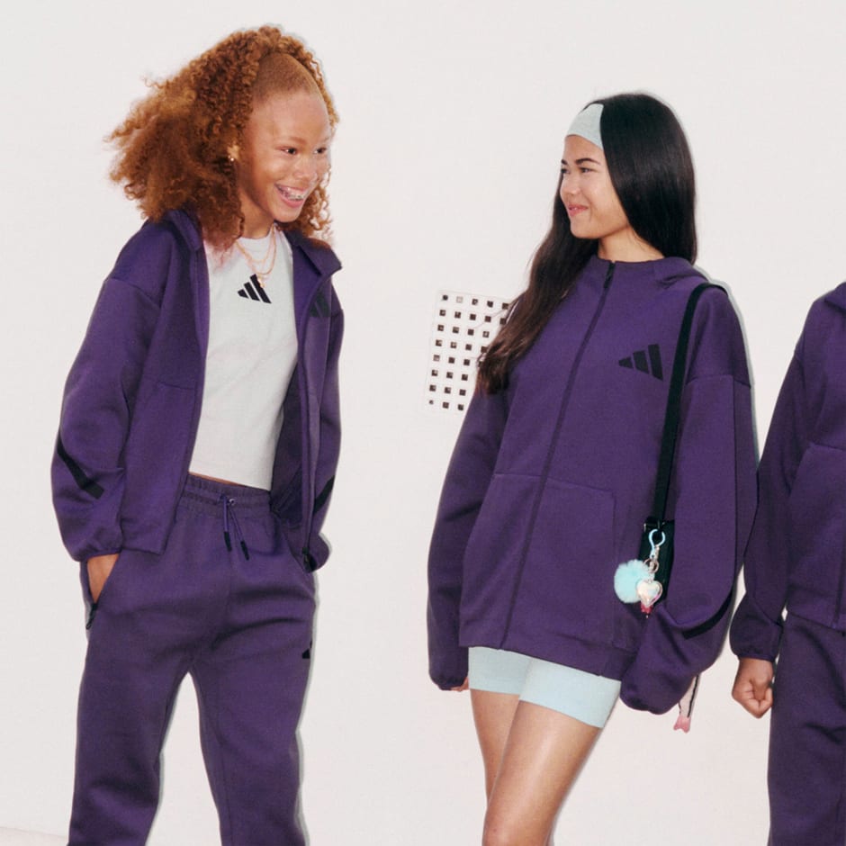 Veste de surv&ecirc;tement &agrave; capuche enti&egrave;rement zipp&eacute;e adidas Z.N.E.