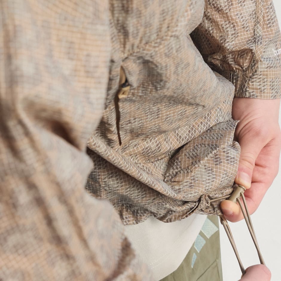 Hanorac rezistent la v&acirc;nt Terrex Xploric CLIMA365 cu imprimeu