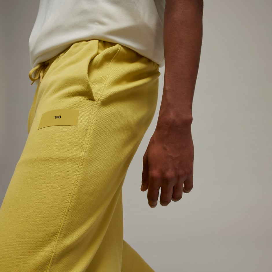 Y-3 Organic Cotton Terry Cuff Straight Pants