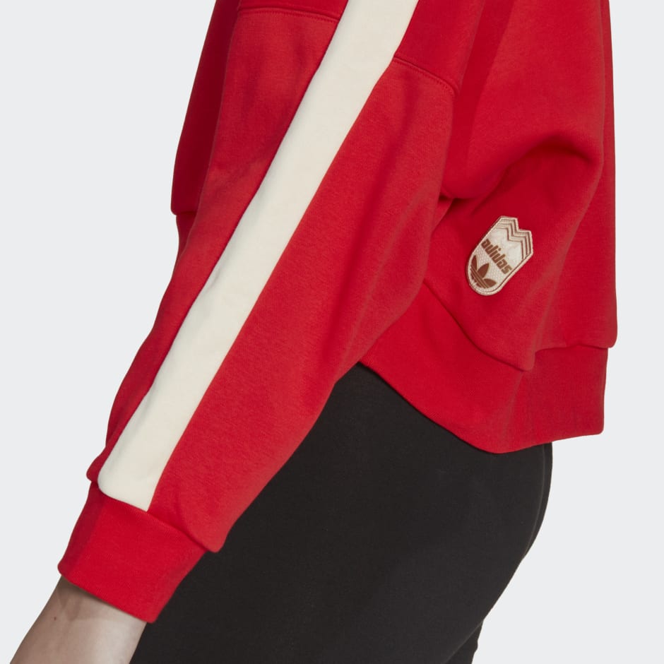 vertegenwoordiger gevechten Verdeelstuk Women's Clothing - adidas Ski Chic Sweatshirt - Red | adidas Saudi Arabia