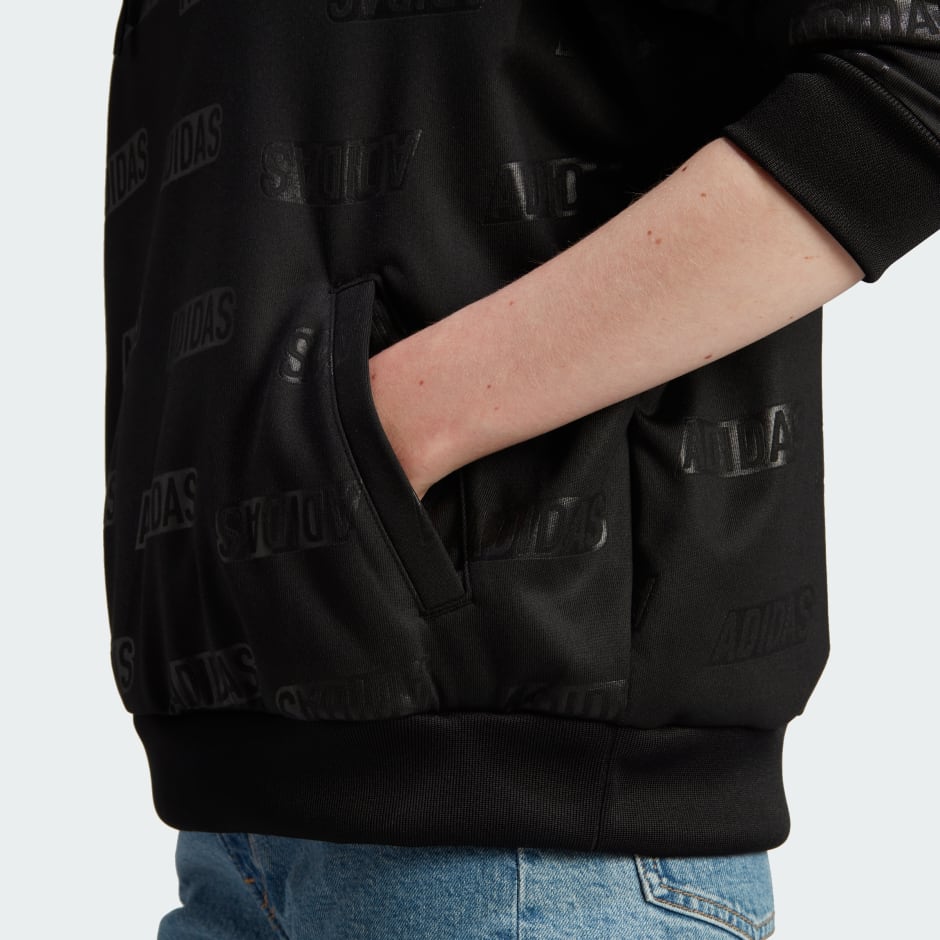 Embossed Monogram Zip-Up Jacket - Ready-to-Wear