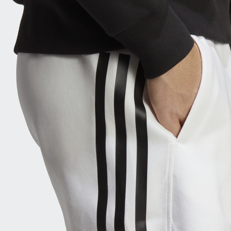 adidas Future Icons 3-Stripes Shorts - White | adidas UAE