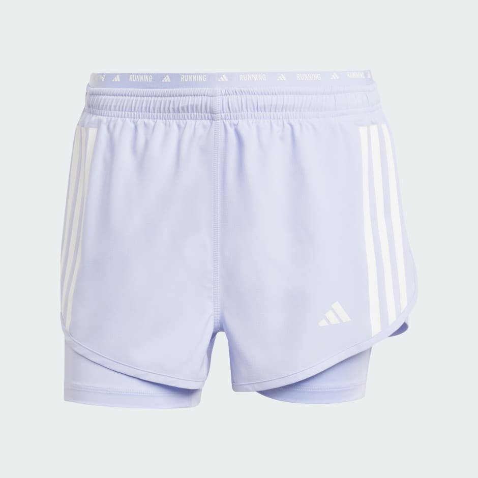 【ADIDAS】Onderrun 3S 2-in-1 Shorts JD2283 Own the Run 3-Stripes 2-in-1 Shorts - Purple | adidas Hong Kong