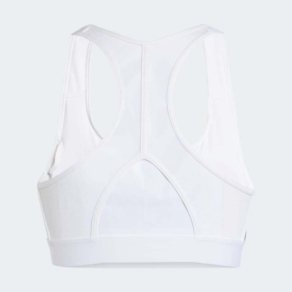 Powerreact Train Medium-Support 3-Stripes Bra