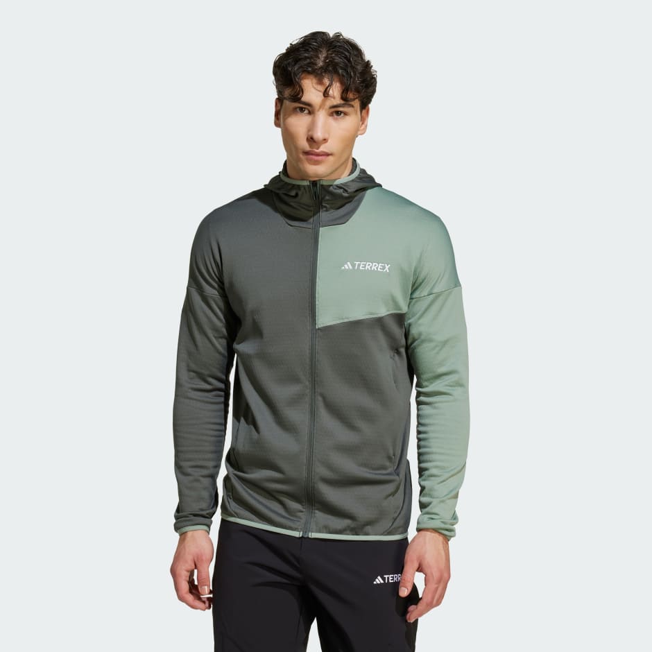 Jachetă cu glugă Terrex Xperior CLIMAWARM Light din fleece