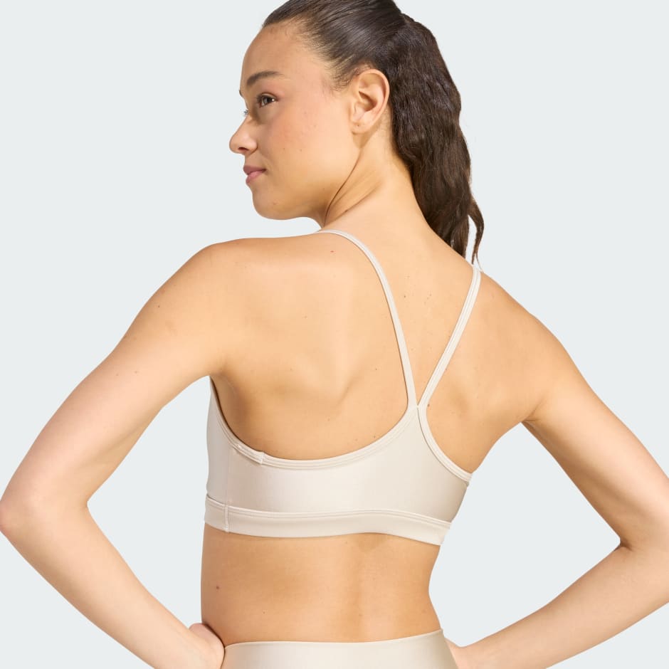 Brassi&egrave;re de training brillante Aeroreact Maintien l&eacute;ger