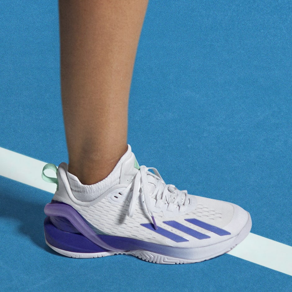 adidas Men's Adizero Cybersonic Tennis Shoe, White