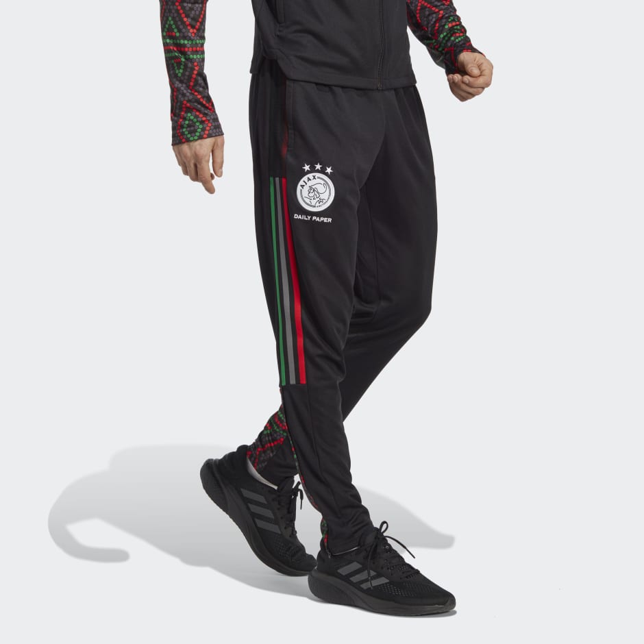 Men's Clothing - Ajax Amsterdam x Daily Paper Tiro Track Pants - Black | adidas Arabia
