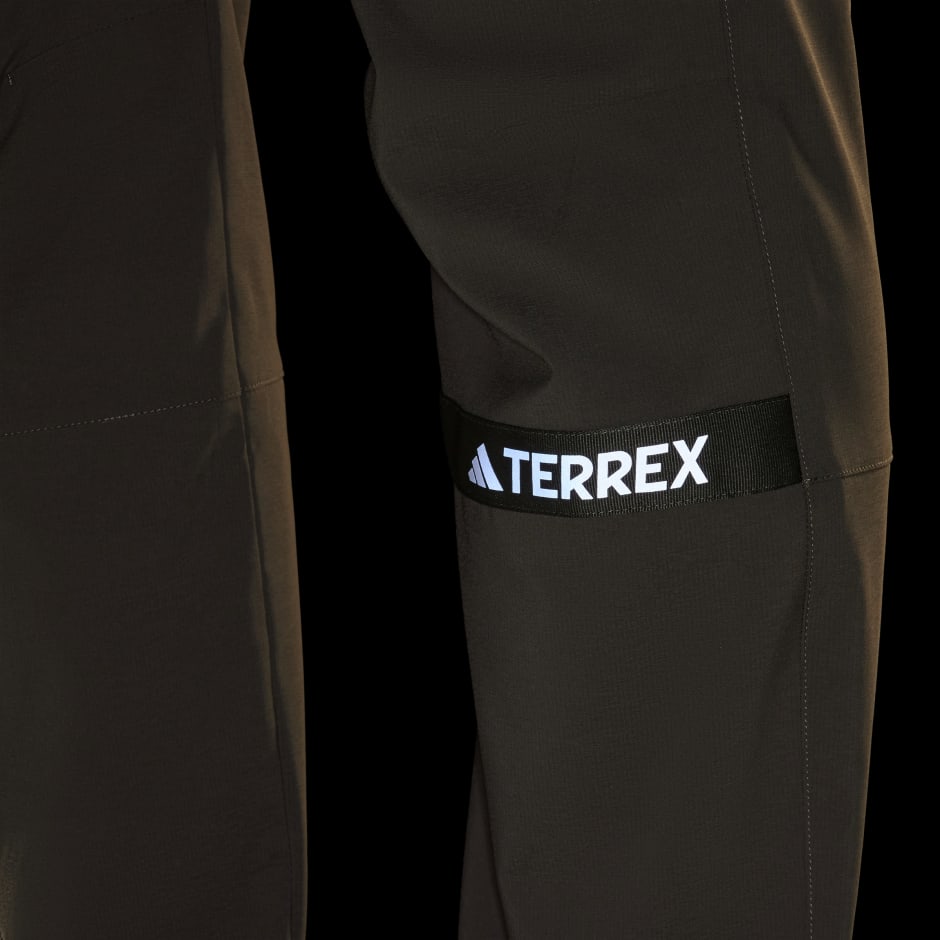 Pantaloni Terrex dintr-un mix de materiale