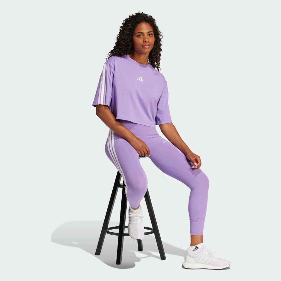 Essentials 3-Stripes Cotton Loose Tee