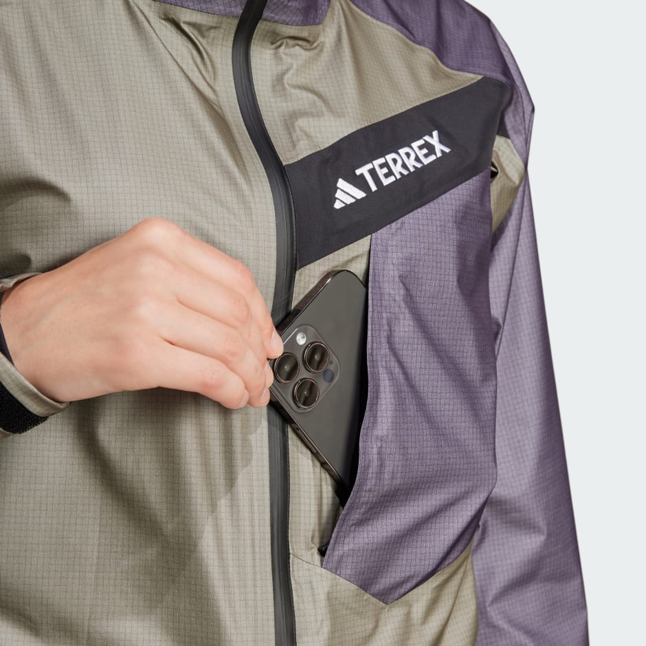 Jakna za kišu i aktivnosti na otvorenom Terrex Techrock Light GORE-TEX