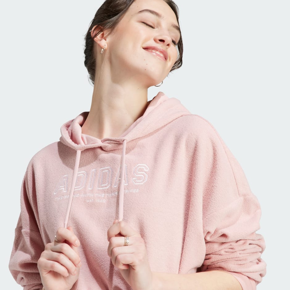 Pale pink outlet hoodie womens