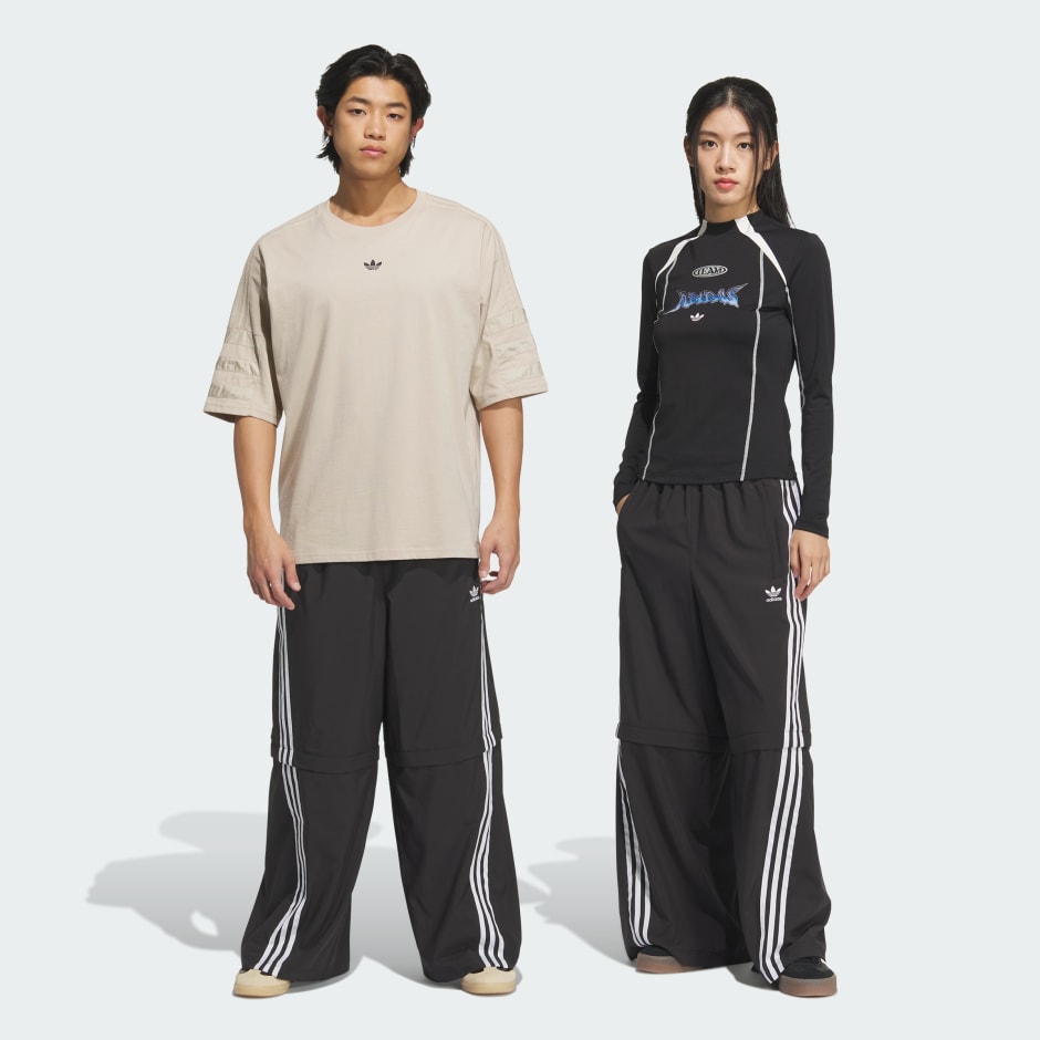 Adilenium Oversize Zip-Off Track Pants