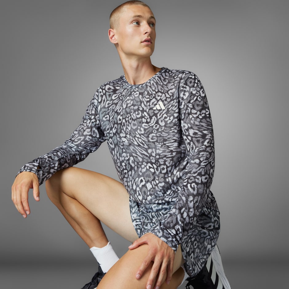Own the Run CLIMACOOL 3-Stripes Long Sleeve Tee