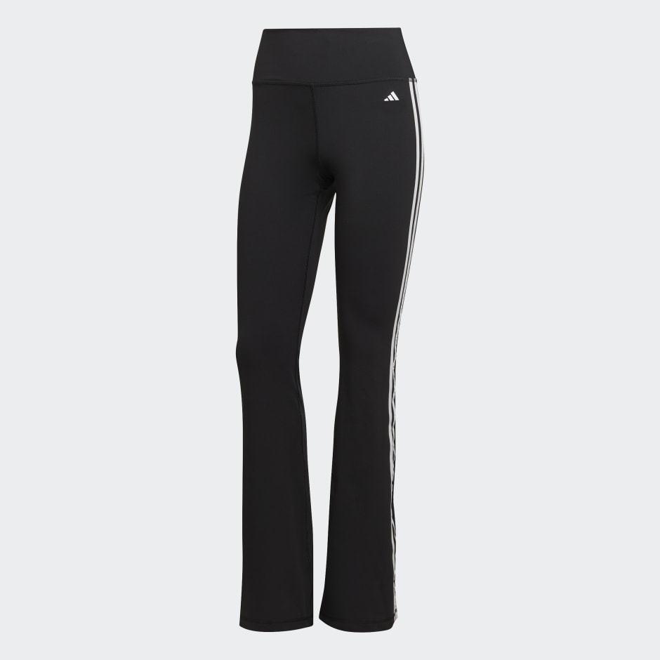 adidas Originals ESSENTIALS FLARED - Leggings - Trousers - black