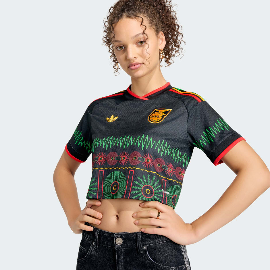 Jamaica 26 x Bob Marley Away Cropped Jersey