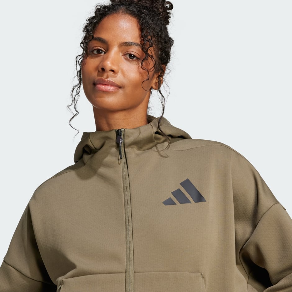 Majica s kapuljačom adidas Z.N.E. Full-Zip