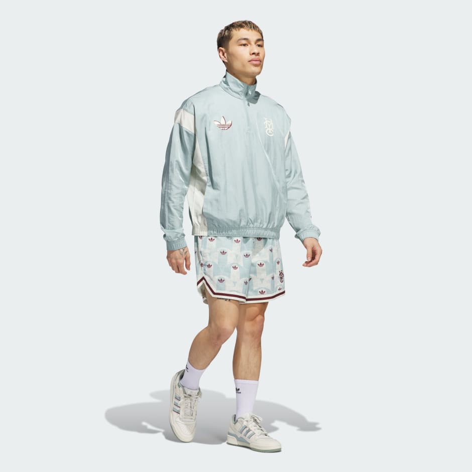 Clothing - HYC 1/2 Zip Jacket - Green | adidas Oman Clothing - HYC 1/2 Zip Jacket - Green | adidas Oman