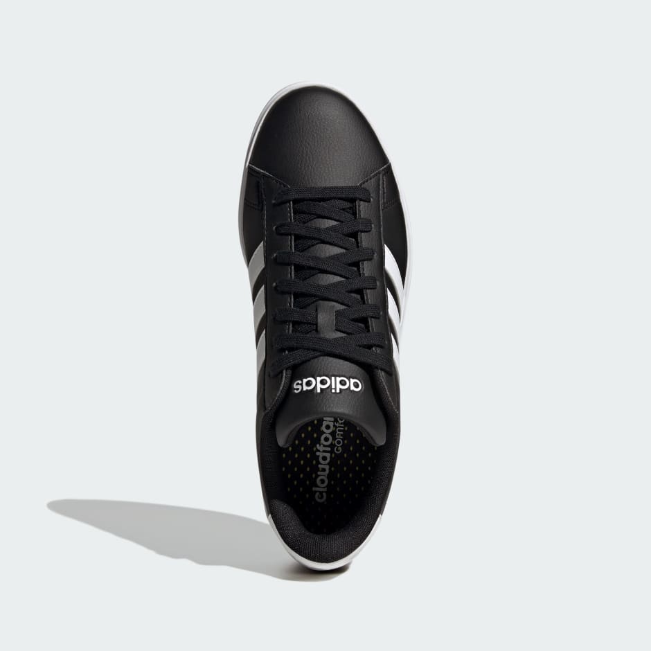 adidas Grand Court Base Shoes - Black | Men's Lifestyle | adidas US