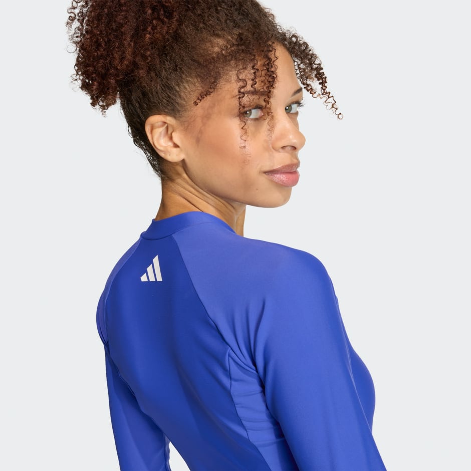 TRAJE DE BA&Ntilde;O DE UNA PIEZA DE MANGA LARGA LOGO