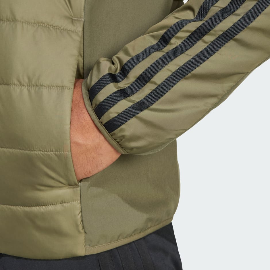 Essentials 3-Stripes Insulation Hybrid Jacket