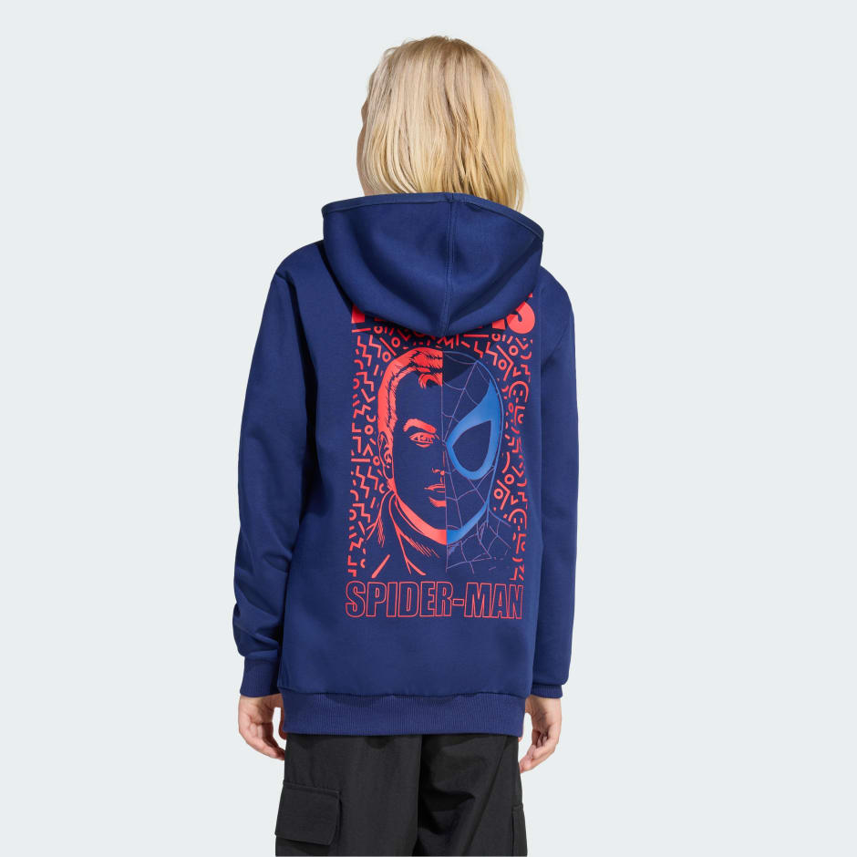 ADIDAS MARVEL SPIDER-MAN HOODED SWEAT