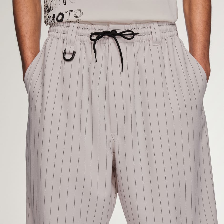 Y-3 SPORT UNIFORM PINSTRIPE TRACK PANTS