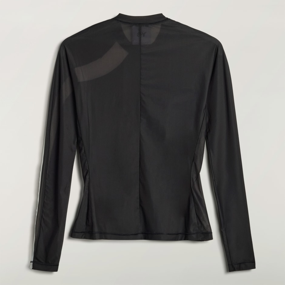 TRICOU CU M&Acirc;NECĂ LUNGĂ Y-3 MESH FITTED