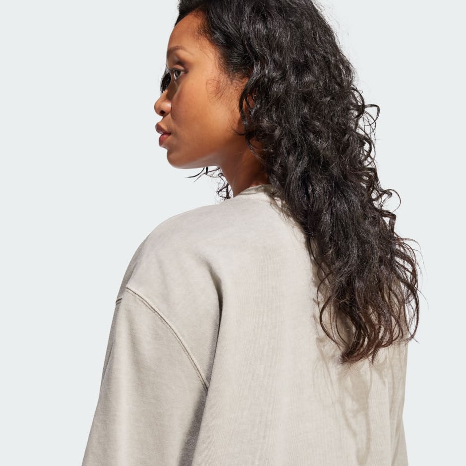 Tricou prespălat supradimensionat