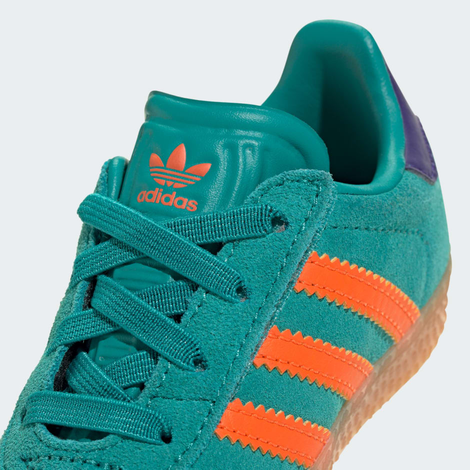 Pantofi cu șireturi elastice Gazelle pentru copii