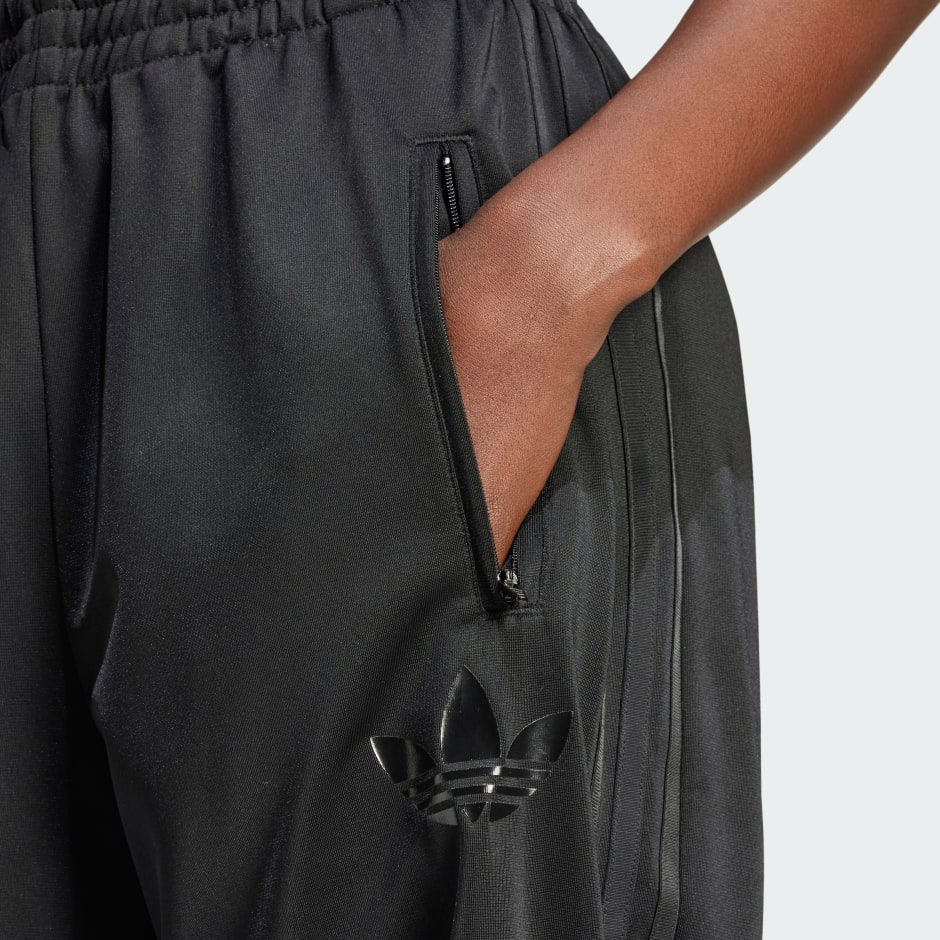 Women's Clothing - Multiple Logo Track Pants - Black adidas Kuwait