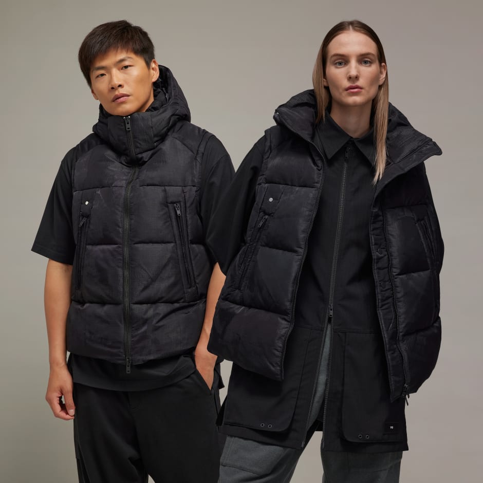 Y-3 Graphic Puffer Vest