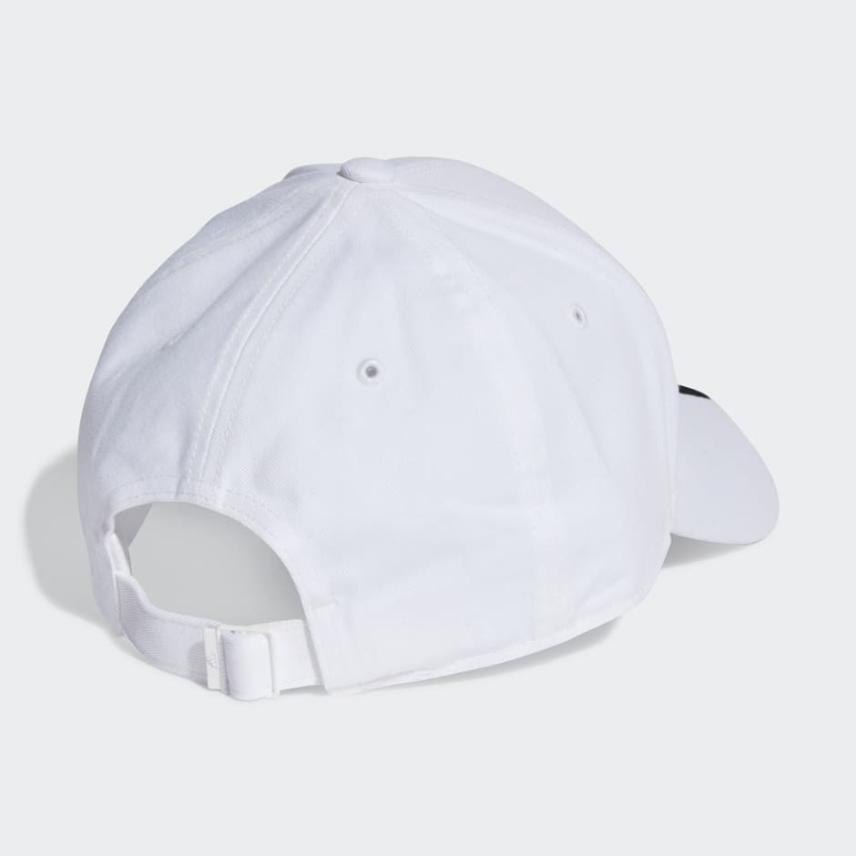 Accessories 3 Stripes Cotton Twill Baseball Cap White adidas South Africa