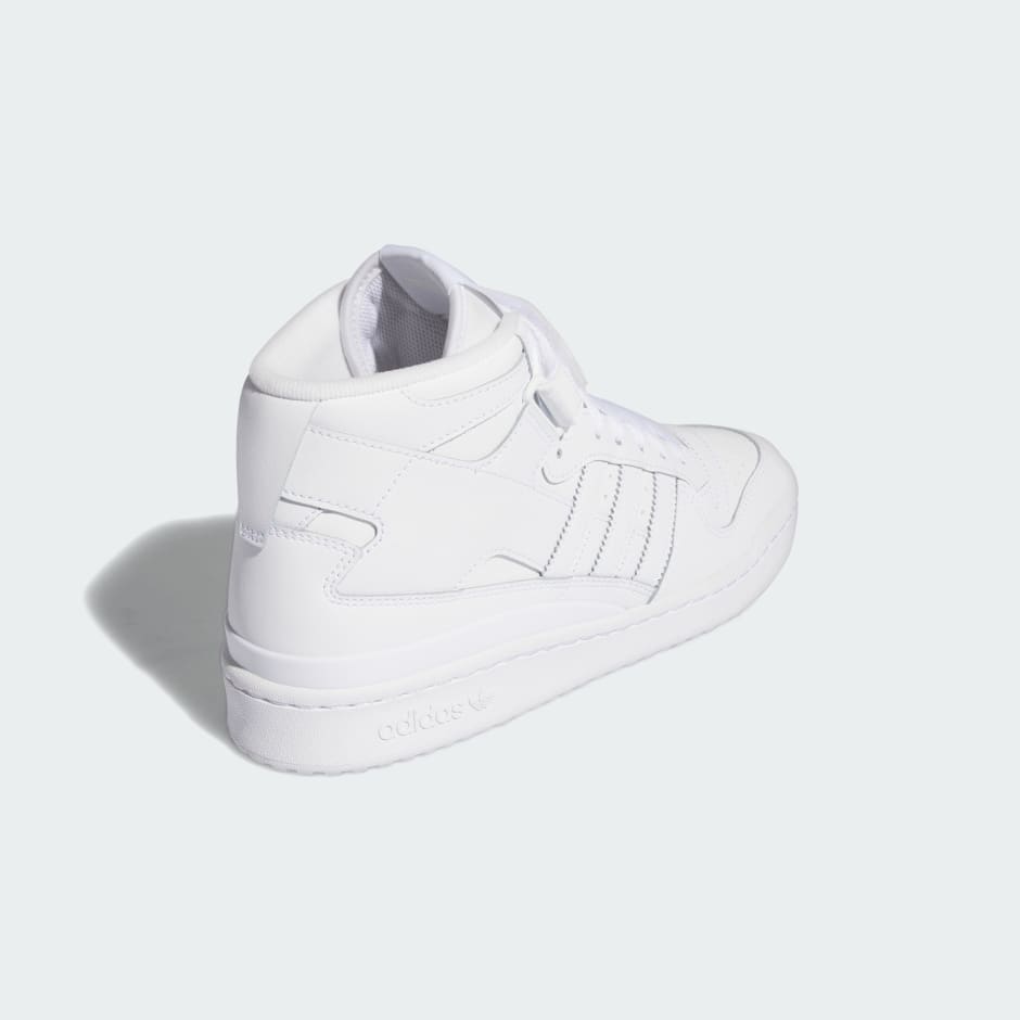 Men's Shoes - Forum Mid Shoes - White | adidas Saudi Arabia