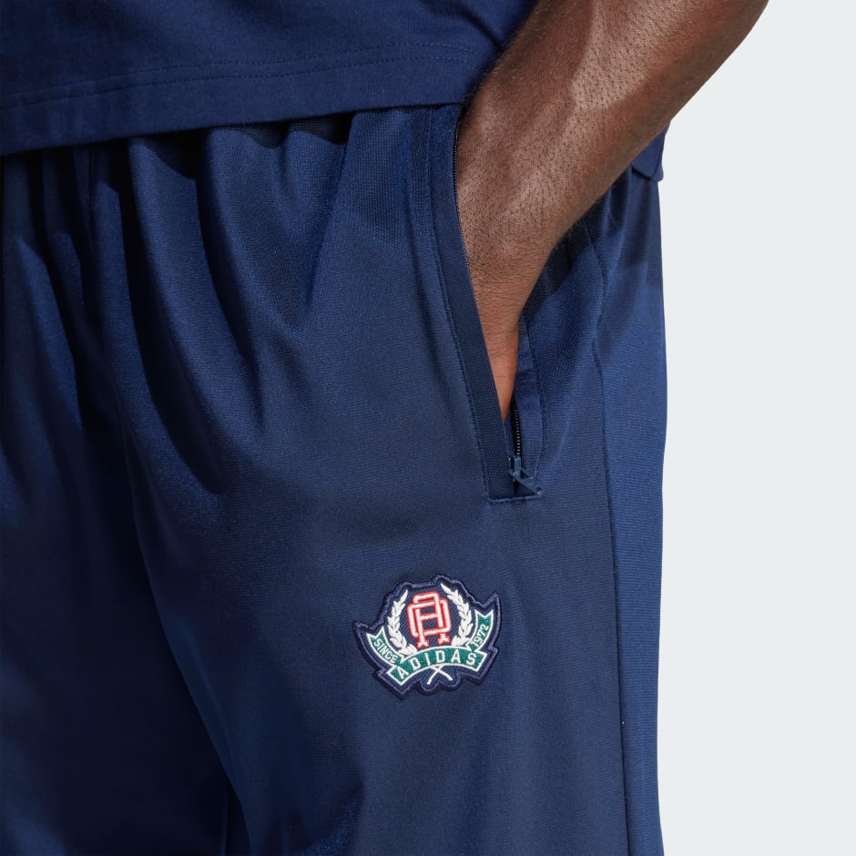 Varsity Open Hem Loose Pants