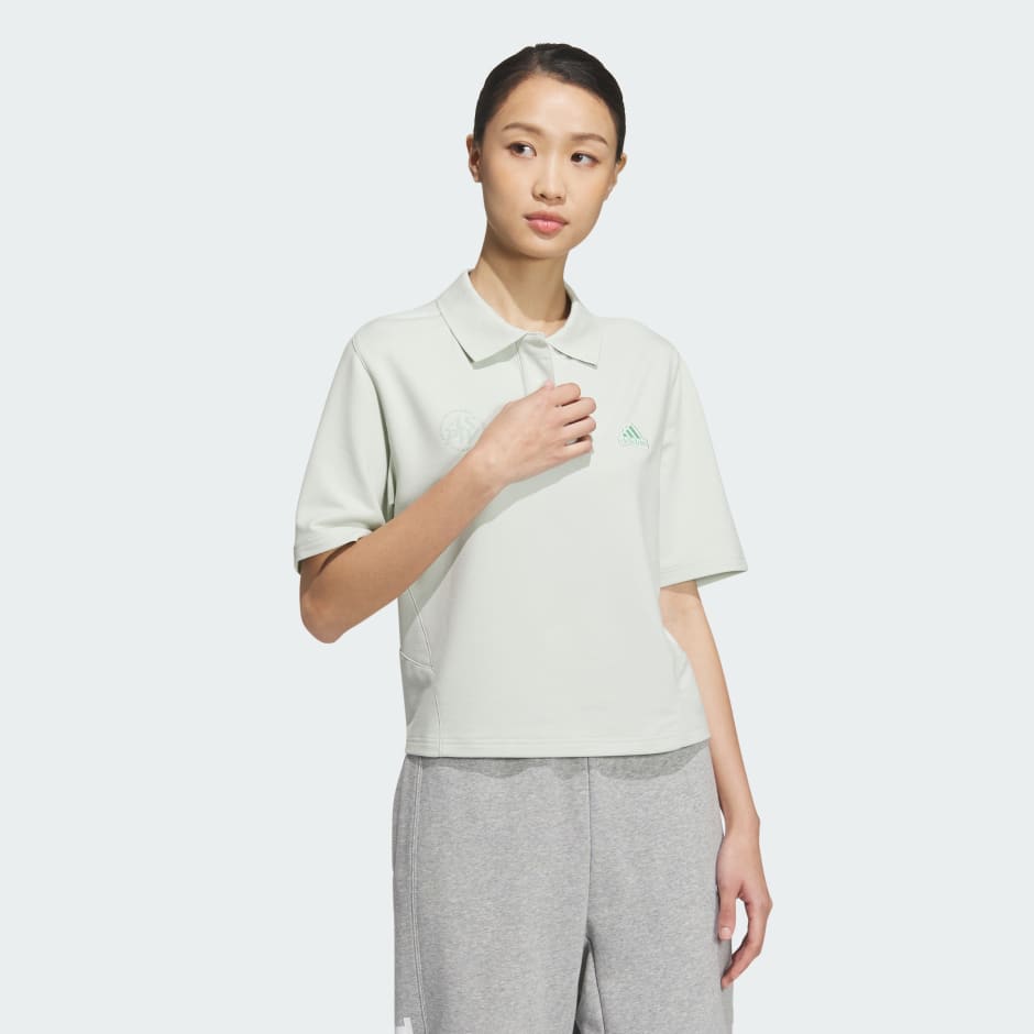 Adidas Lounge Short Sleeve Polo Shirt