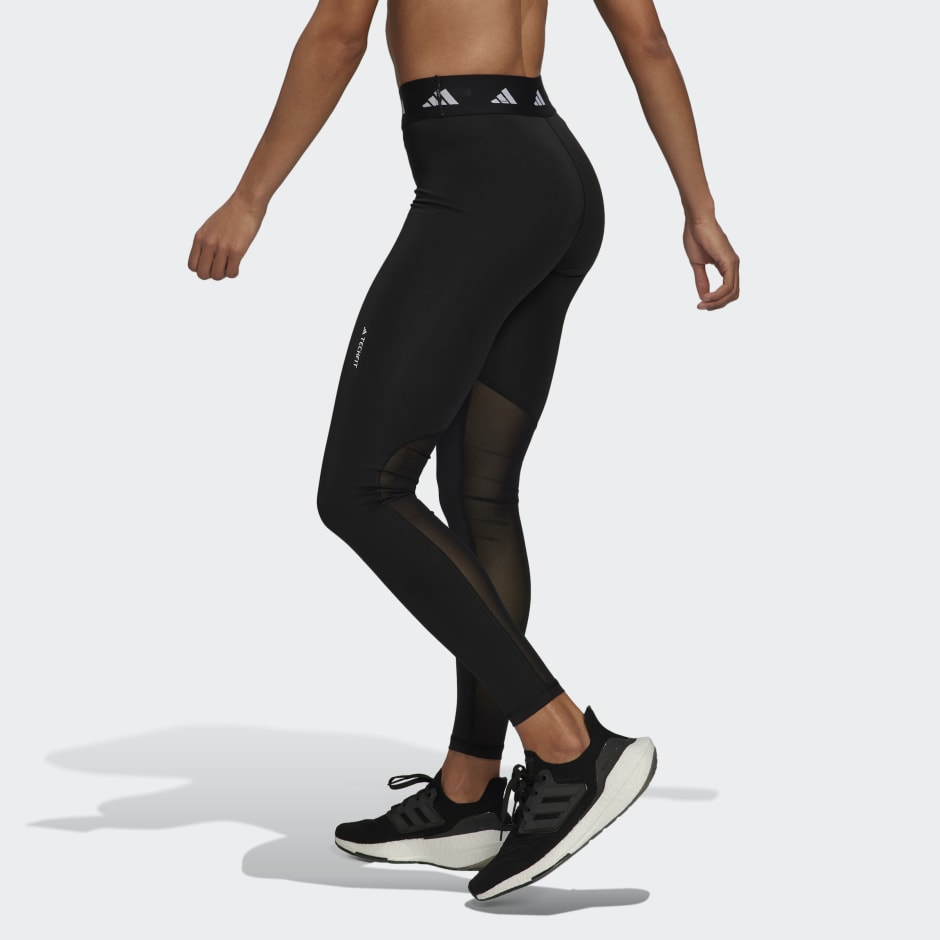 adidas Performance TECH-FIT 3BAR L Leggings Legenda / Tinta - Entrega  gratuita