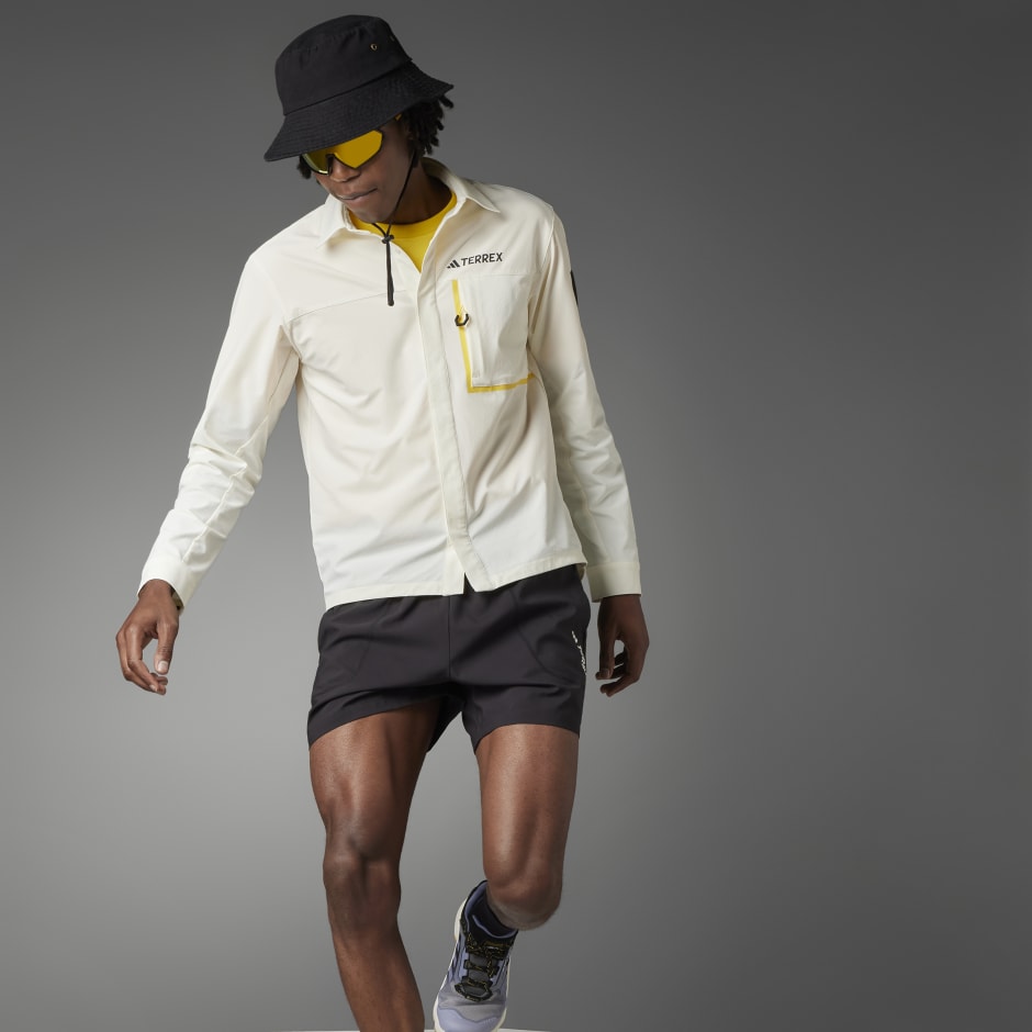 Clothing - National Geographic Long Sleeve Shirt - White | adidas South ...