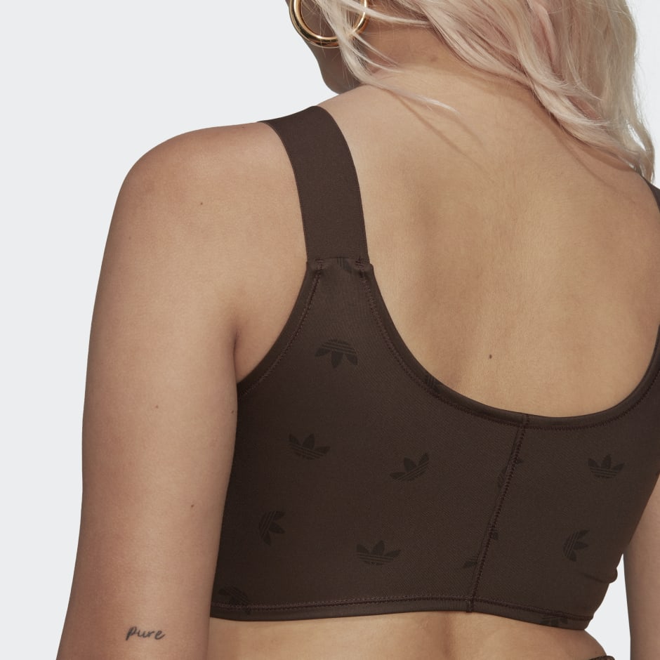 Allover Print Corset Top