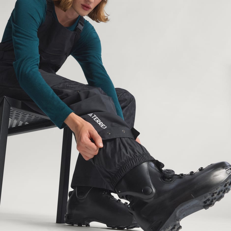 Pantaloni Cu Bretele Terrex Xperior Hybrid PRIMEKNIT CLIMAPROOF+