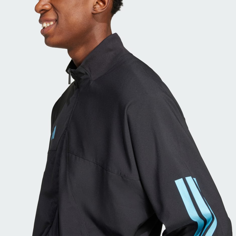 House of Tiro Woven Track Top