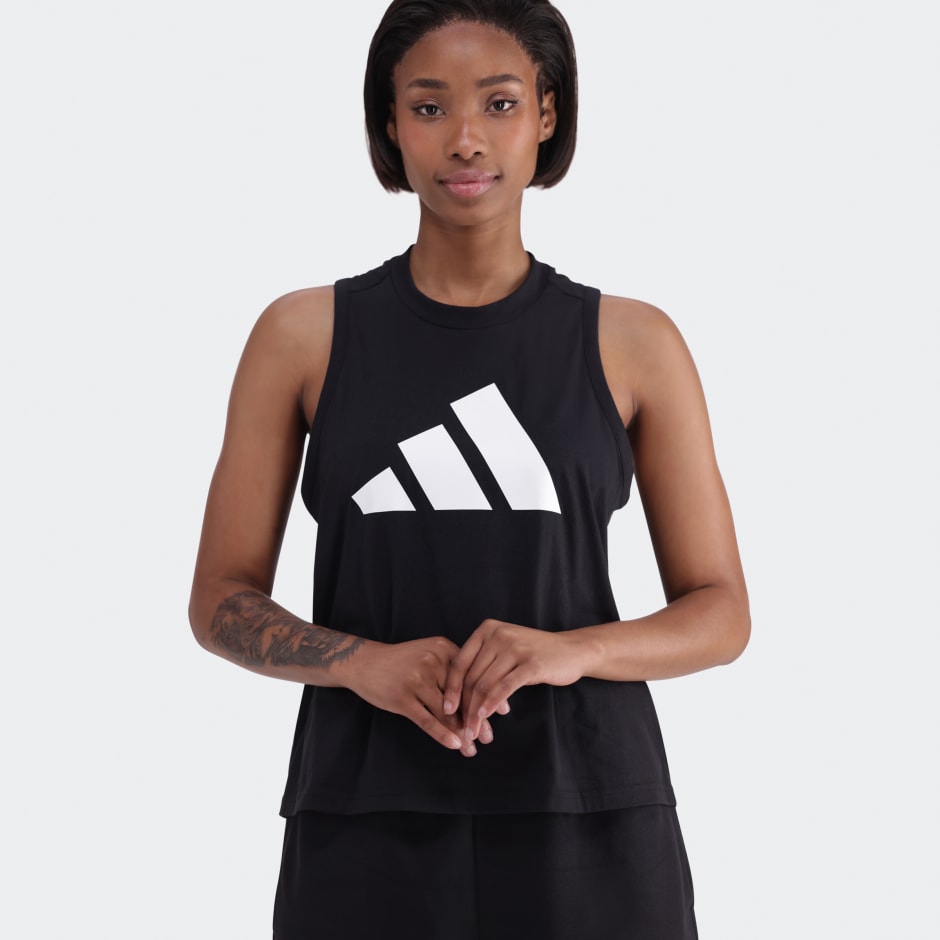 Train Essentials Big Performance Logo Training Tank Top
