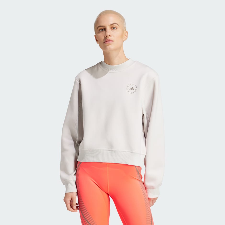 Women's Clothing - adidas by Stella McCartney Sportswear Sweatshirt - White