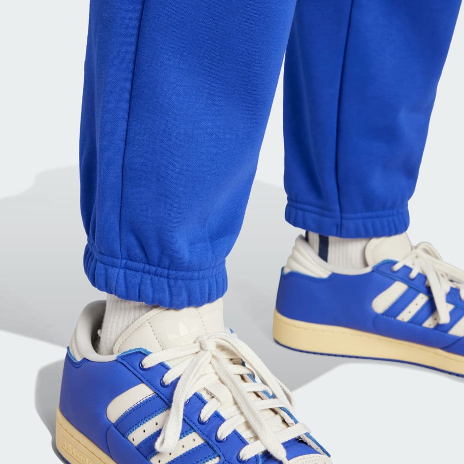 Pantaloni jogger din lână fleece adidas Basketball