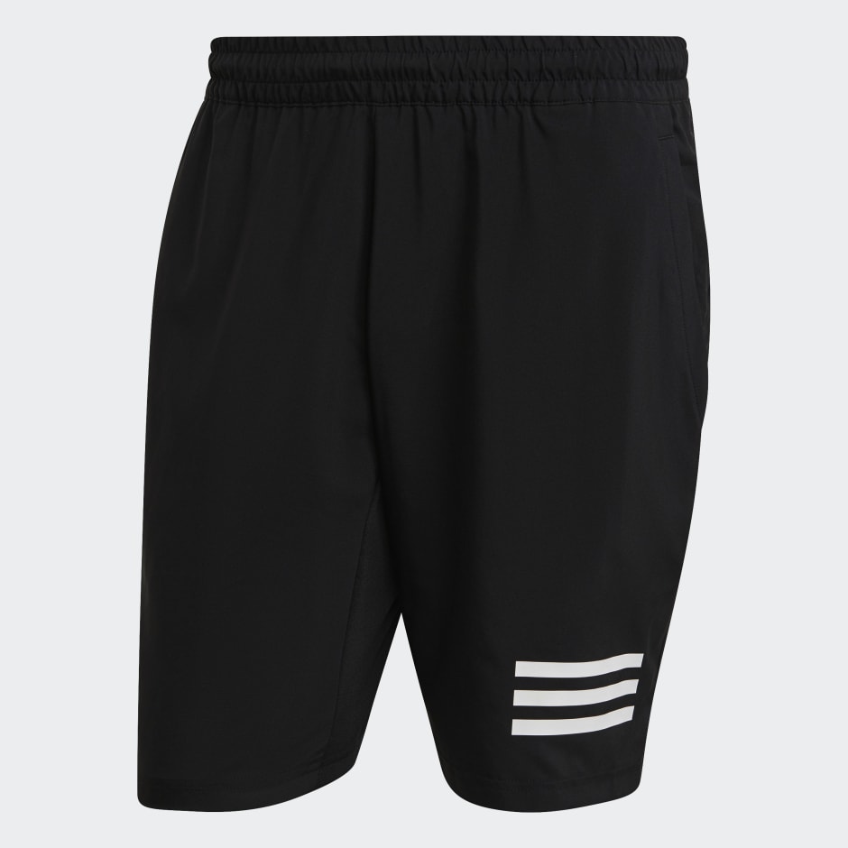 short adidas club 3 stripes